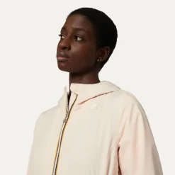 K-WAY Lily Stretch Poly Jersey - Jackets - Short - Woman - Pink Cloud Cheap