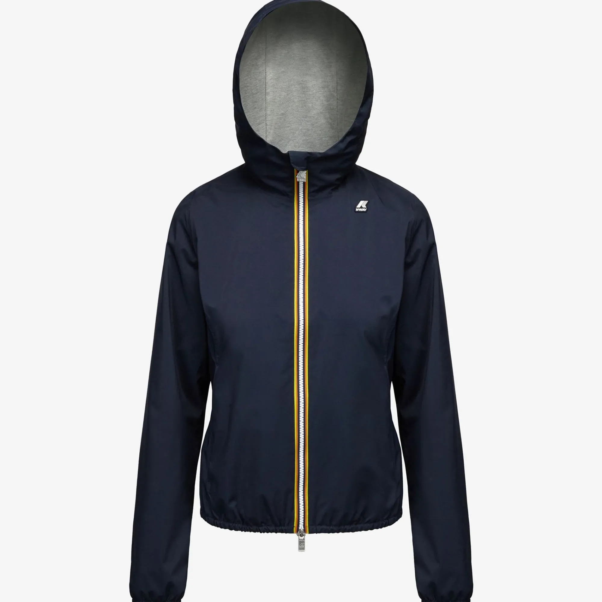 K-WAY Lily Stretch Poly Jersey - Jackets - Short - Woman - Blue Depth Best