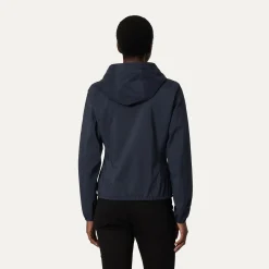 K-WAY Lily Stretch Poly Jersey - Jackets - Short - Woman - Blue Depth Best