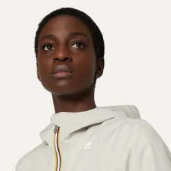 K-WAY Lily Stretch Poly Jersey - Jackets - Short - Woman - Beige Lt Cheap