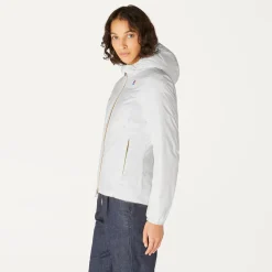 K-WAY Lily Thermo Plus.2 Reversible - Jackets - Short - Woman - White Milk-Beige Taupe Hot