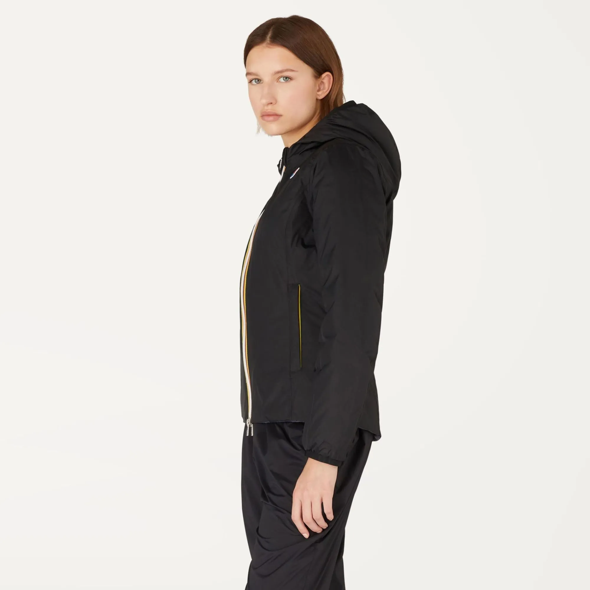 K-WAY Lily Thermo Plus.2 Reversible - Jackets - Short - Woman - Black Pure-Blue Depth Cheap