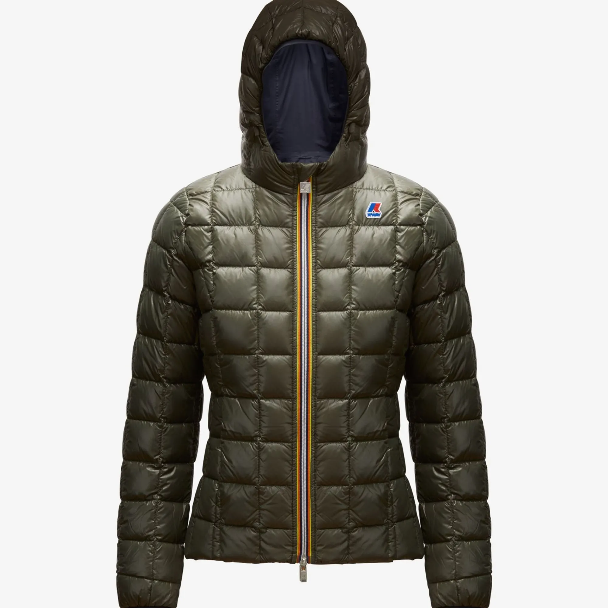 K-WAY Lily Thermo Plus.2 Reversible - Jackets - Short - Woman - Blue Depth-Black Torba Clearance