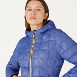 K-WAY Lily Thermo Plus.2 Reversible - Jackets - Short - Woman - Blue Maritime-Azure Dk Sale