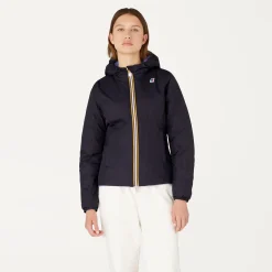 K-WAY Lily Thermo Plus.2 Reversible - Jackets - Short - Woman - Blue Maritime-Azure Dk Sale