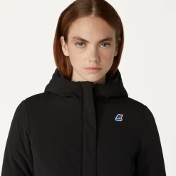 K-WAY Lily Warm Reversible - Jackets - Short - Woman - Blue Depth-Black Pure Clearance