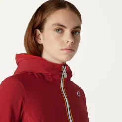 K-WAY Lily Warm Reversible - Jackets - Short - Woman - Red Dk Tomato-Beige Grey Best