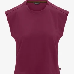 K-WAY Limmy - T-Shirtstop - Top - Woman - Red Dk Best