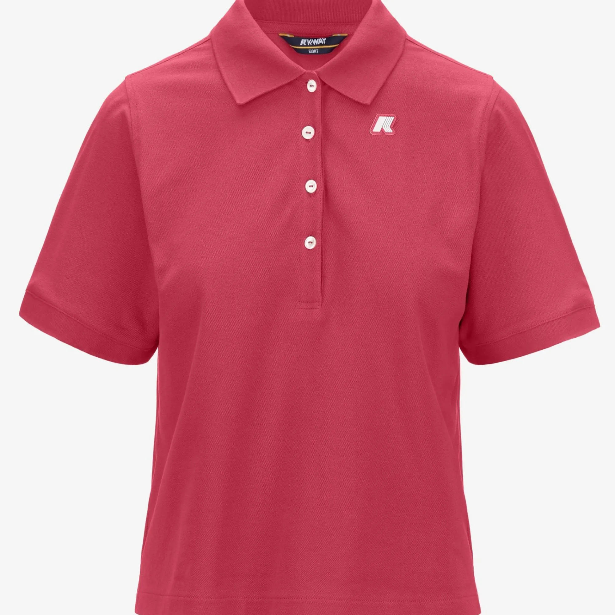 K-WAY Liselle - Polo Shirts - Polo - Woman - Dk Pink Discount