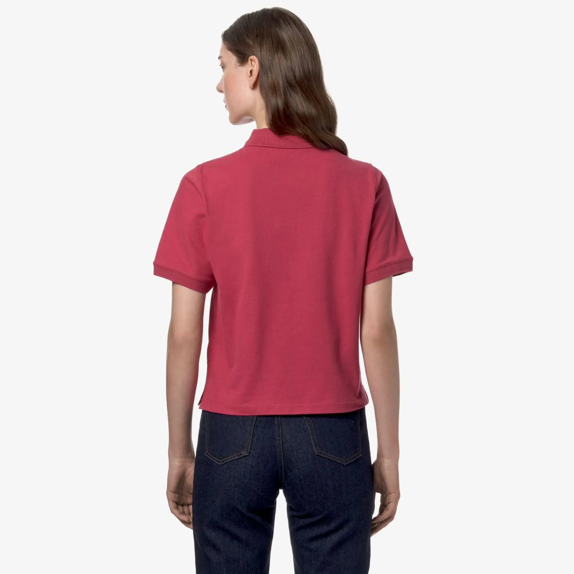 K-WAY Liselle - Polo Shirts - Polo - Woman - Dk Pink Discount
