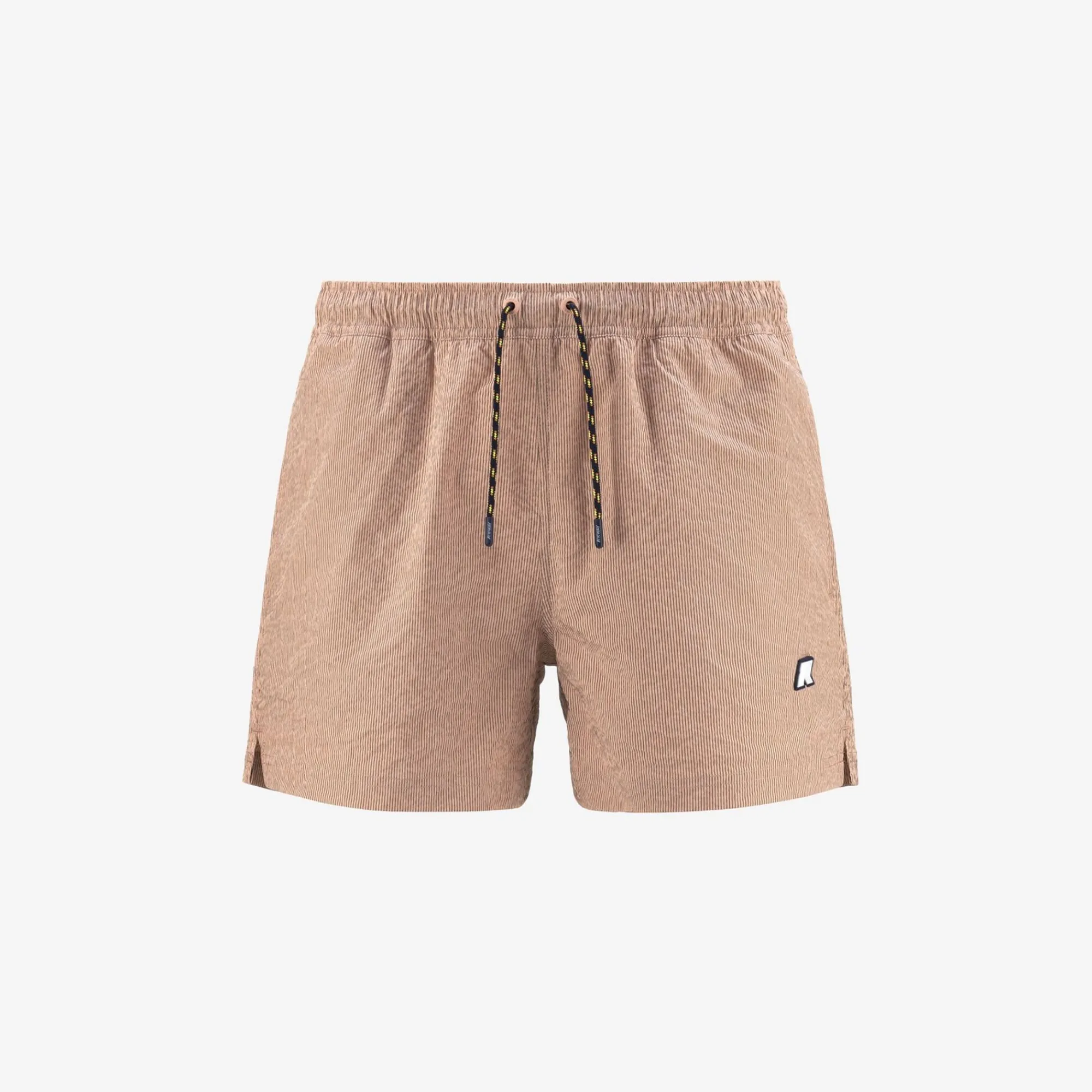 K-WAY Loiret - Bathing Suits - Swimming Trunk - Man - Pink Stripes Hot