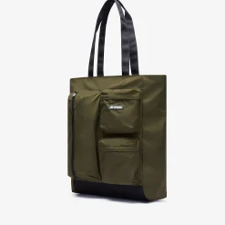 K-WAY Lorey - Bags - Shopping Bag - Unisex - Green Blackish Best