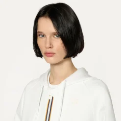 K-WAY Lydie Light Spacer - Fleece - Jacket - Woman - White Fashion