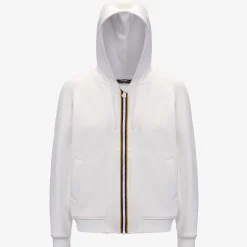K-WAY Lydie Light Spacer - Fleece - Jacket - Woman - White Milk Hot