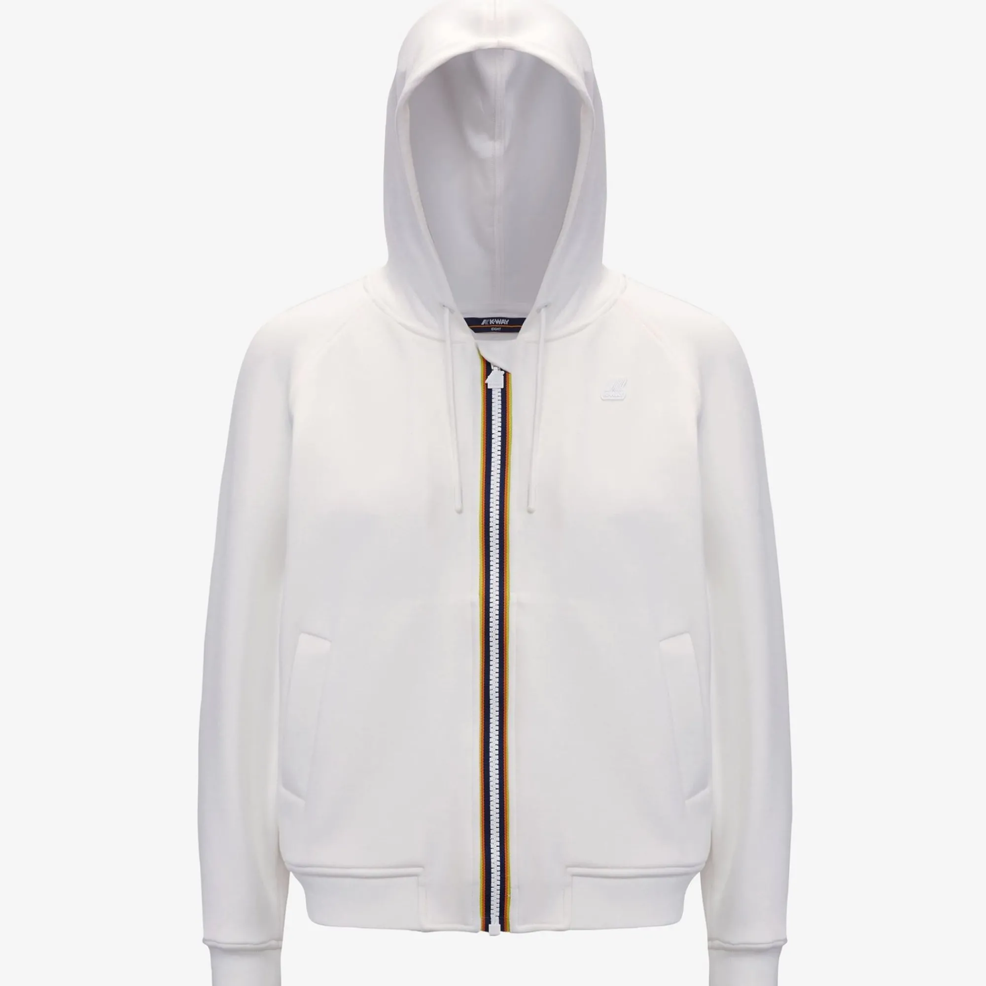 K-WAY Lydie Light Spacer - Fleece - Jacket - Woman - White Milk Hot