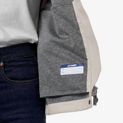 K-WAY Madalina Bonded Jersey - Jackets - Mid - Woman - Beige Lt Best Sale