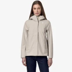 K-WAY Madalina Bonded Jersey - Jackets - Mid - Woman - Beige Lt Best Sale