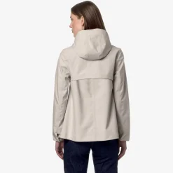 K-WAY Madalina Bonded Jersey - Jackets - Mid - Woman - Beige Lt Best Sale