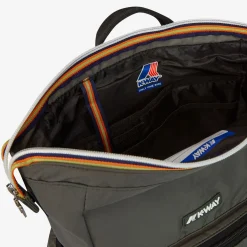 K-WAY Maizy - Bags - Backpack - Unisex - Green Blackish Best Sale