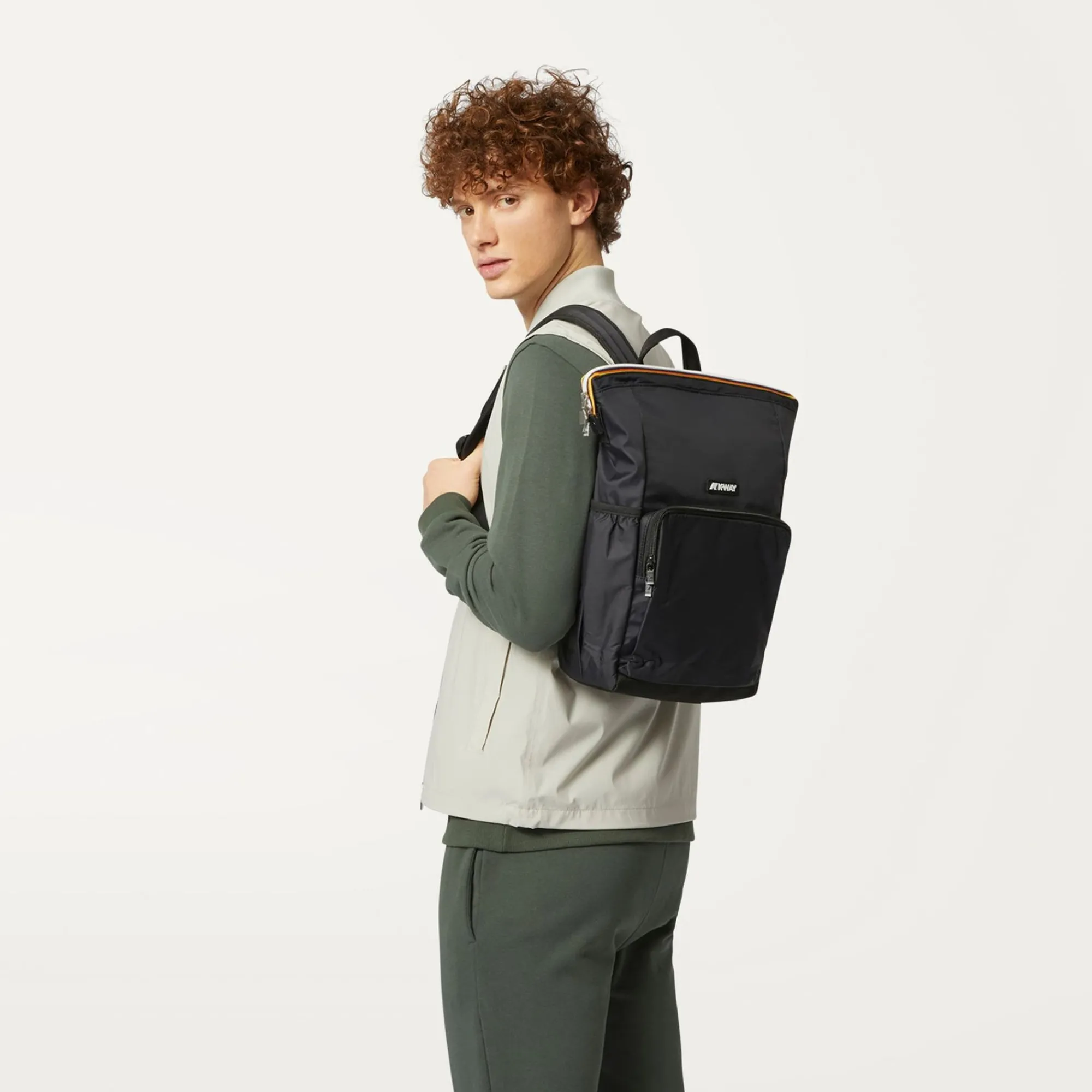 K-WAY Maizy - Bags - Backpack - Unisex - Black Pure Flash Sale