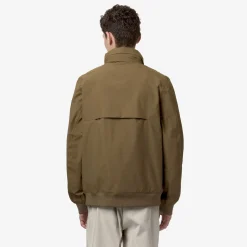 K-WAY Manfred Eco Ottoman - Jackets - Short - Man - Brown Corda Discount