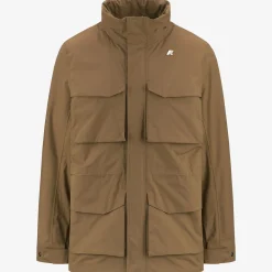 K-WAY Manphy Eco Ottoman - Jackets - Mid - Man - Brown Corda Outlet