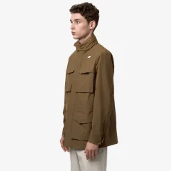 K-WAY Manphy Eco Ottoman - Jackets - Mid - Man - Brown Corda Outlet
