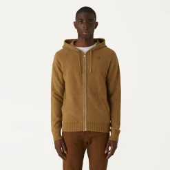 K-WAY Marcy Lambswool - Knitwear - Jacket - Man - Brown Butternut Store