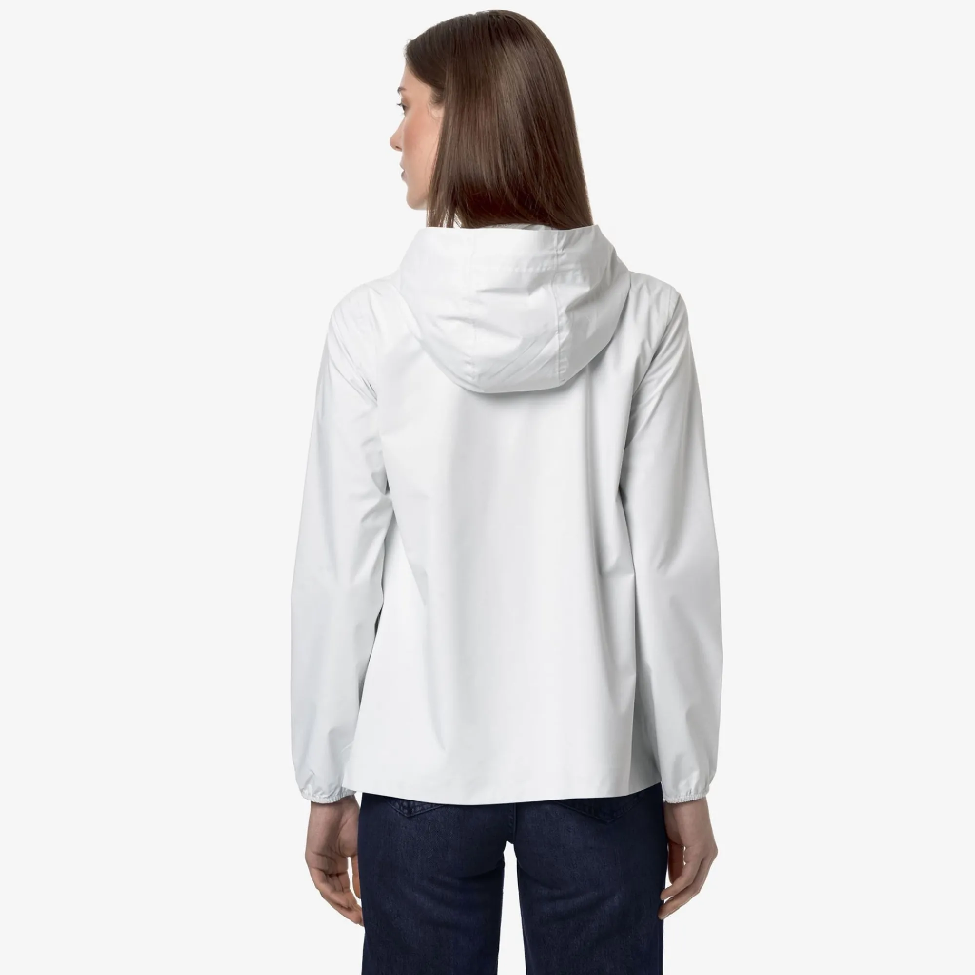 K-WAY Marguerite Stretch Dot - Jackets - Mid - Woman - White Best