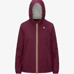 K-WAY Marguerite Stretch Poly Jersey - Jackets - Mid - Woman - Red Dk Cheap