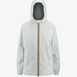 K-WAY Marguerite Stretch Poly Jersey - Jackets - Mid - Woman - Grey Sage Outlet