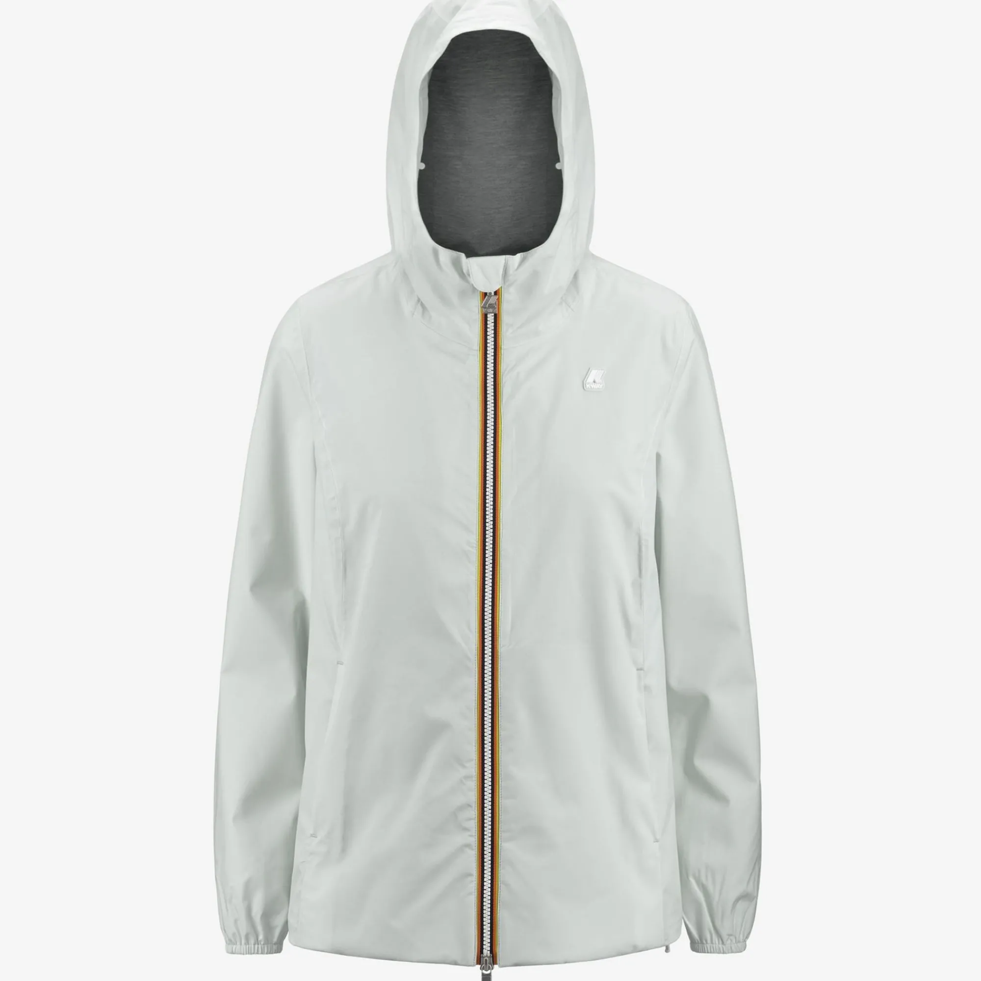 K-WAY Marguerite Stretch Poly Jersey - Jackets - Mid - Woman - Grey Sage Outlet