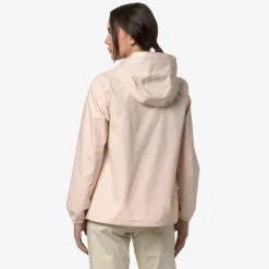 K-WAY Marguerite Stretch Poly Jersey - Jackets - Mid - Woman - Pink Gardenia Fashion