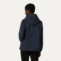 K-WAY Marguerite Stretch Poly Jersey - Jackets - Mid - Woman - Blue Depth Shop