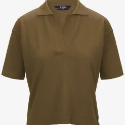 K-WAY Marlhes - Knitwear - Polo - Woman - Brown Corda Best Sale