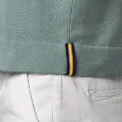 K-WAY Marlhes - Knitwear - Polo - Woman - Green Mold Flash Sale