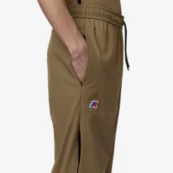 K-WAY Med Travel - Pants - Sport Trousers - Unisex - Brown Corda Shop