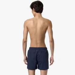 K-WAY Mehdy Orient Express Ac - Bathing Suits - Swimming Trunk - Man - Blue Dress Hot