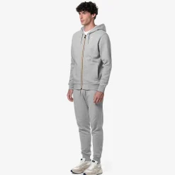 K-WAY Mick - Pants - Sport Trousers - Man - Grey Mel Cheap