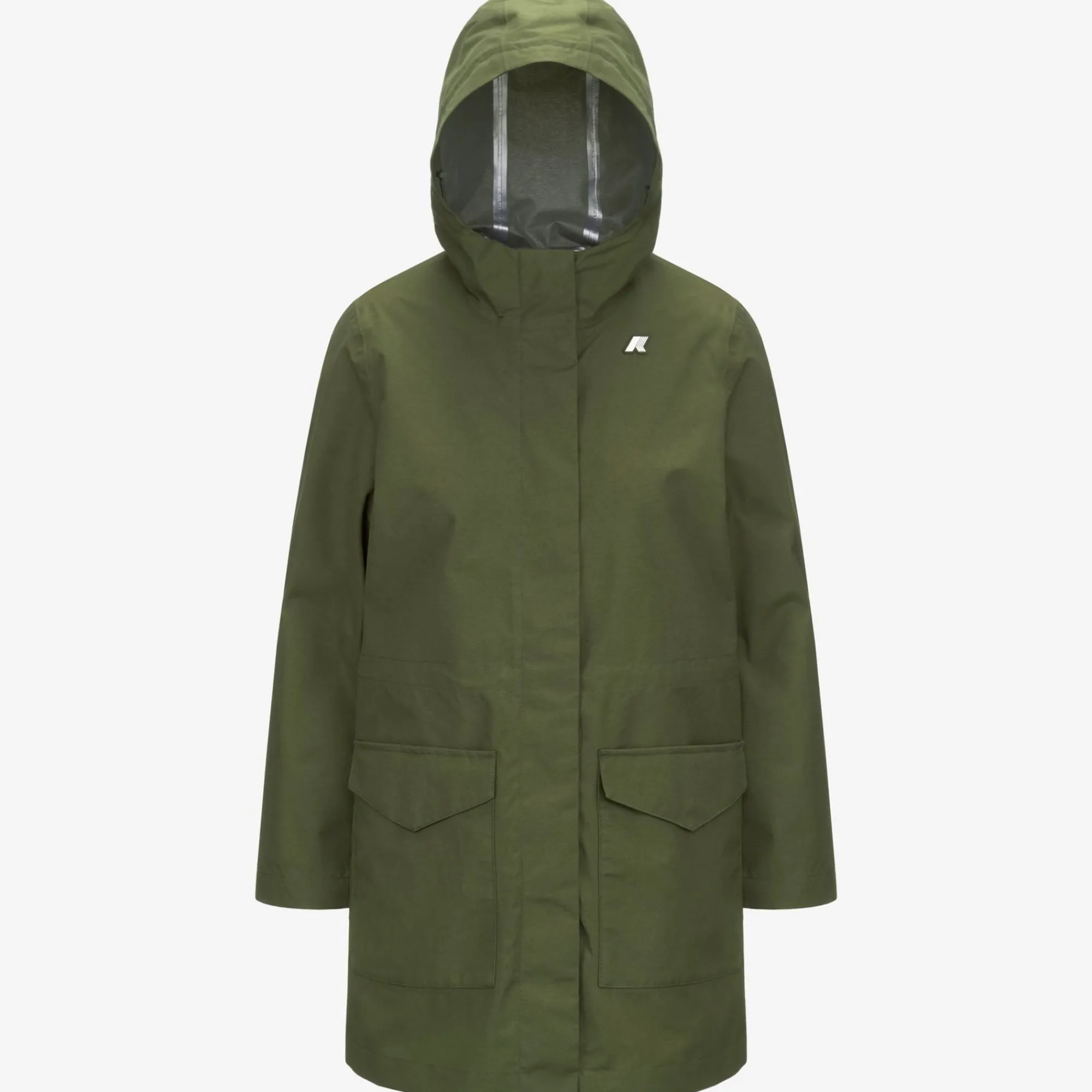 K-WAY Mirelle Cotton Feel - Jackets - Short - Woman - Green Cypress Best