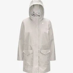 K-WAY Mirelle Cotton Feel - Jackets - Short - Woman - Beige Lt Hot