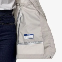 K-WAY Mirelle Cotton Feel - Jackets - Short - Woman - Beige Lt Hot