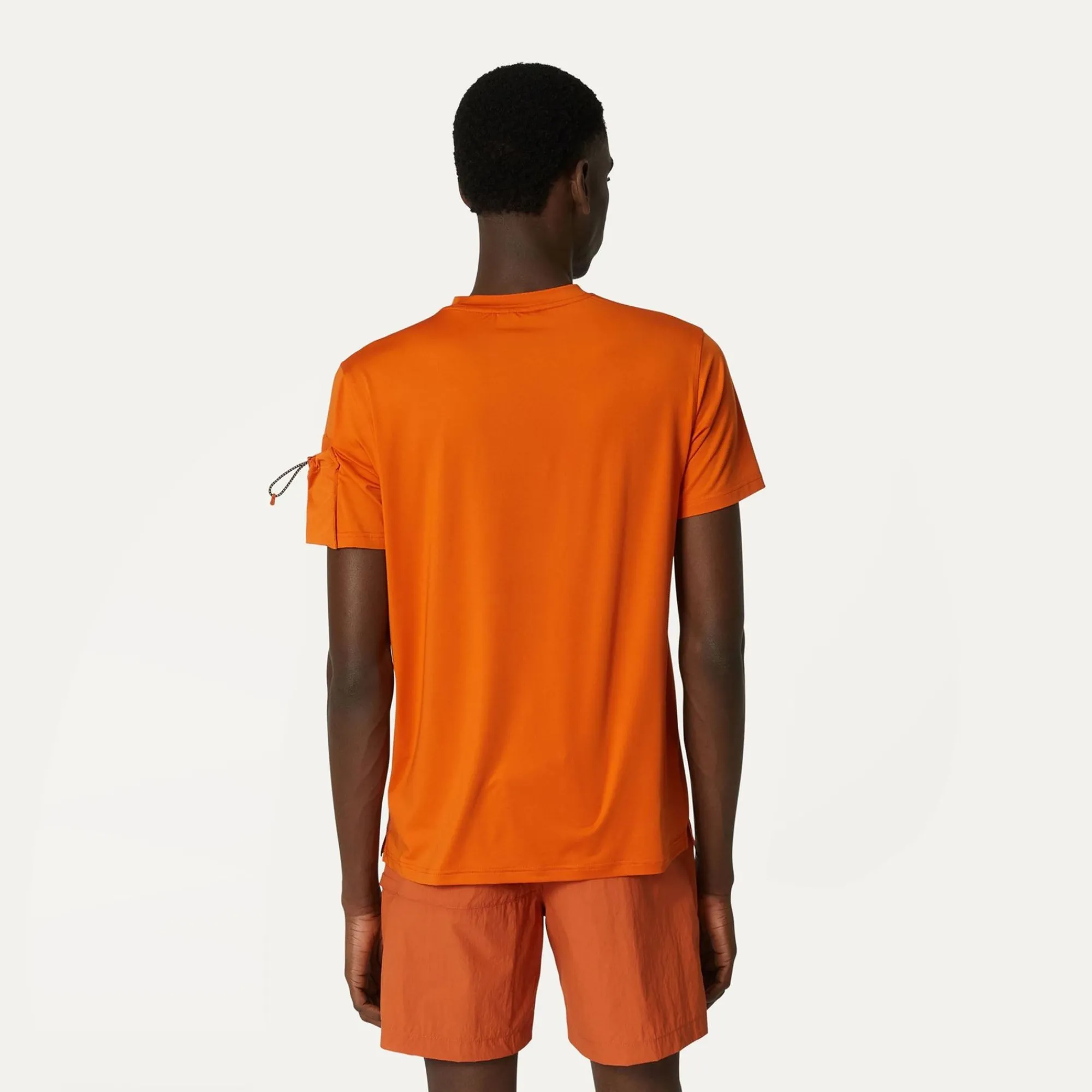 K-WAY Montour - T-Shirtstop - T-Shirt - Man - Orange Copper Flash Sale