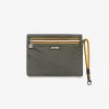 K-WAY Nimes - Small Accessories - Beauty Case - Unisex - Green Blackish Discount
