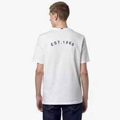 K-WAY Odom Established - T-Shirtstop - T-Shirt - Man - White Clearance
