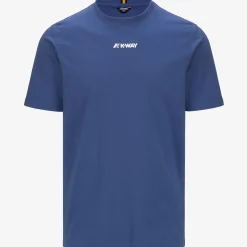 K-WAY Odom Established - T-Shirtstop - T-Shirt - Man - Blue Fiord Best