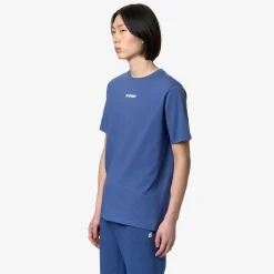 K-WAY Odom Established - T-Shirtstop - T-Shirt - Man - Blue Fiord Best