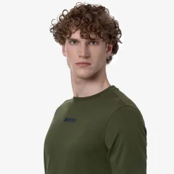 K-WAY Odom Established - T-Shirtstop - T-Shirt - Man - Green Cypress Outlet