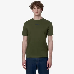 K-WAY Odom Established - T-Shirtstop - T-Shirt - Man - Green Cypress Outlet