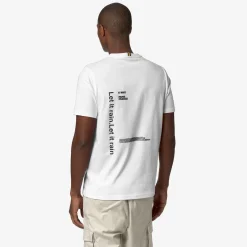 K-WAY Odom Letitrain - T-Shirtstop - T-Shirt - Man - White Fashion
